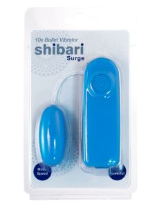 Blue Shibari Surge 10X 10 Speed High Intensity Vibrating Bullet