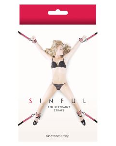 Sinful Bed Restraint Straps NS Novelties
