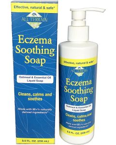 Natural Ingredients Eczema Soothing Liquid Soap 8 Oz All Terrain both