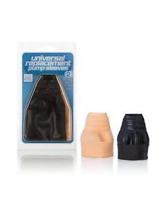 Universal Replacement 2 Latex Pump Sleeves Cal Exotic Novelties