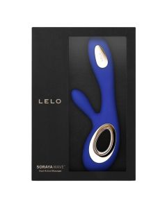 Soraya Wave Midnight Blue Luxurious Rabbit Massager Desplay
