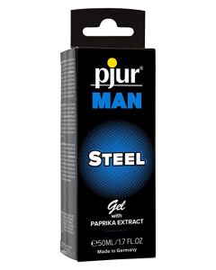 Man Steel Gel with Paprika Extract 1.7 oz Pjur
