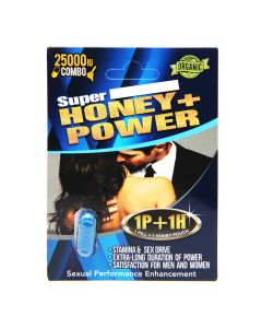 Super Max Honey Plus Power 25000IU Combo Male Enhancement