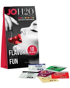 System Jo H2O Flavored Lube Gift10 Foil Pack