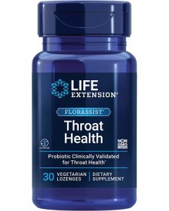 Life Extension FLORASSIST Throat Health Gluten Free front
