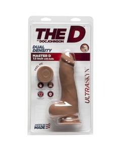 The D Master D 7.5" With Balls Ultraskyn Caramel
