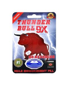Thunder Bull 9X Triple Maximum Max Power Enhancement Pill for Men