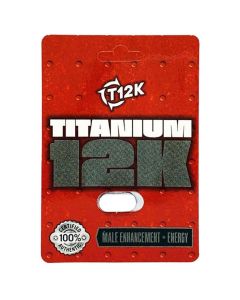 Titanium 12K Male Enhancement Energy Supplement Pill