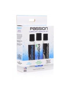 Passion Lubricant 3 Piece Sampler Set