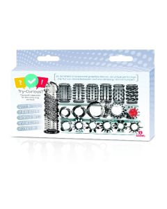 Try-Curious Cock Ring & Sleeve Set