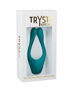 Tryst V2 Bendable Multi Erogenous Zone Massager With Remote Teal