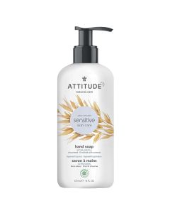 Attitude Sensitive Skin Hypoallergenic Vegan Hand Soap 16 Oz Unscented