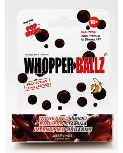 Whopper Ballz Chocolate Male Sexual Enhancement Pop Rocks