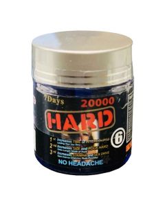 Wicked Black Hard 20000mg Triple Maximum Sexual Enhancement 6 Count Bottle