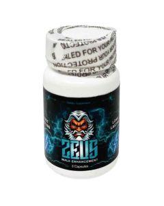 Zeus 3 Count Bottle Male Enhancement