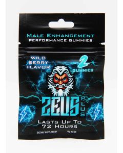 Zeus Wild Berry Flavor Gummy Male Sexual Enhancement