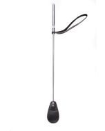 Leather Crop Metal Handle Triple X 12006
