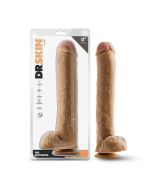 Blush Dr. Skin Dr. Michael Realistic Dildo With Balls Tan 14" box