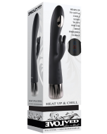 Evolved Heat Up & Chill Rechargeable G Spot Rabbit Vibrator box