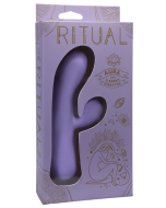 Doc Johnson Ritual Aura Rechargeable G Spot Rabbit Vibrator Silicone box