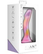Blush Avant Sun's Out Pink Silicone Suction Cup Curved Dildo box
