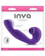 NS Inya Symphony Air Pulse Rechargeable G Spot Purple Vibrator box