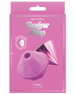 NS Sugar Pop Jewel Air Pulse Vibrator Rechargeable Silicone Pink box