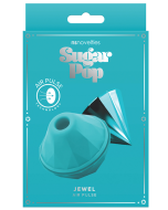 NS Sugar Pop Jewel Air Pulse Vibrator Rechargeable Silicone Teal box