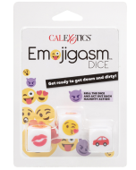 CalExotics Emojigasm Dice Adults Naughty Party Game box