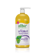 Very Emollient Unscented Original Body Lotion 32 Oz Alba Botanica front