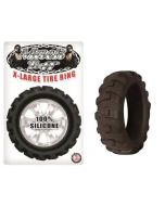 Cock Ring Silicone X Large Tire Black Mack Tuff