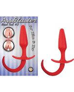 Ass Blaster Anal Tail Silicone For Him and Her Red