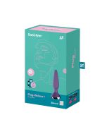 Plug Ilicious 1 Vibrator Waterproof Rechargeable Purple Satisfyer box