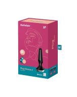 Plug Ilicious 2 Vibrator Black Waterproof Rechargeable Satisfyer box