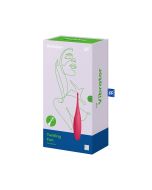 Satisfyer Twirling Fun Poppy Red Rechargeable Waterproof Vibrator box