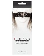 Sinful Black O-Ring Mouth Gag