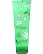 Alba Botanica Cooling After Sun Gel 98 Percentage Aloe Vera 8 Oz