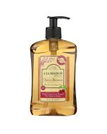 A La Maison Cherry Blossom Liquid Hand Soap Bottle 16.9 Oz front