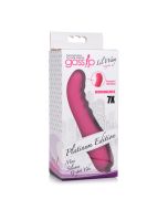 Curve Lil Wavy 7X Silicone Rechargeable Mini G Spot Vibrator Magenta box