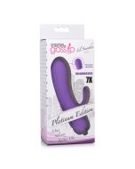 Curve Lil Smoothie 7X Rechargeable Mini Rabbit G Spot Vibrator Violet box