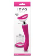 NS Inya Pump N Vibe Pink Rechargeable Dual Function Vibrator box