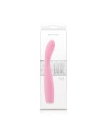 NS Vibrator Luxe Lillie Pink Flexible Rechargeable Waterproof Wand box