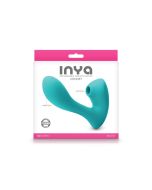 NS Novelties Inya Sonnet Teal Silicone Rechargeable Suction Vibrator box