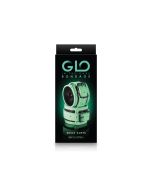 NS Novelties Glo In The Dark Bondage Wrist Cuff Green box