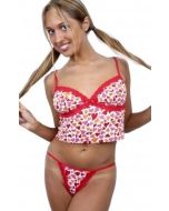 Red Heart Print