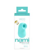 Vedo Nami Rechargeable Sonic Vibe Turquoise Waterproof Vibrator box