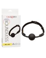 CalExotics Boundless Silicone Ball Gag Vegan Leather Strap box