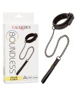 Adjustable Collar & Leash Vegan Leather Boundless CalExotics box