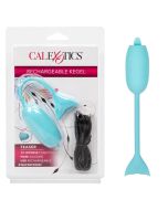 Waterproof Silicone Rechargeable Kegel Teaser Blue CalExotics box