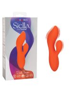 CalExotics Stella Liquid Silicone Dual Teaser Curved G Spot Vibrator box